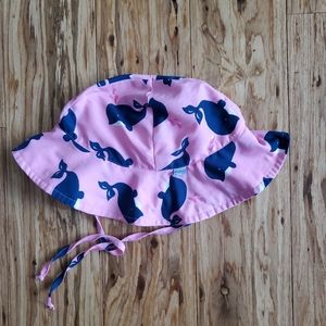 "Whaley cute" swim/sun hat